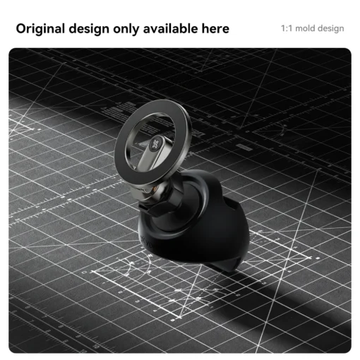 Tesla Car Phone Holder with Magnetic Mount for Model 3 and Model Y, 360-Degree Rotatable - Image 2