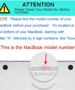 Alternative view of Ultra thin 2025 M4 Case for MacBook Air 13 15.3 Case A3240 A3241 A2681 A2337 Funda Pro 13 14.2 16.2 Case M4 M3 M2 M1 Hard Shell