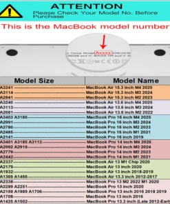 Alternative view of Case For Macbook Air Pro 13 13.6 14 15.3 16.2 Case M5 M4 M3 M2 M1 A3434 A3185 A3240 A3113 A3241 A3403 A2337 A2338 Hard Shell