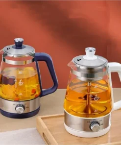 110V/220V Home Tea brewer Machine Black Tea Pu'er Glass Steaming Teapot Automatic Insulation Health Pot Office Teapot 1000ml
