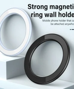 Alternative view of Magnetic Ring Holder For iPhone 14 13 12 Magnet Wall Mobile Phone Holder Magnetic Magsafe Car Phone Stand Universal iPad Phone