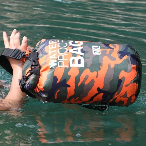 Waterproof Dry Bag for Outdoor Sports, Available in Various Sizes for Swimming and Kayaking - Image 3