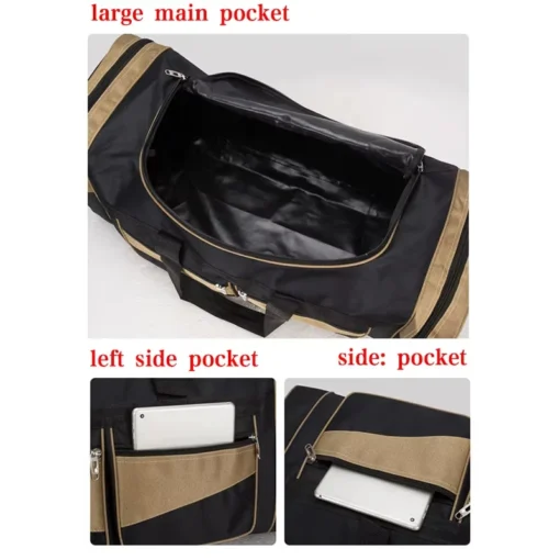 Luggage Duffel Bag with Large Storage for Gym and Outdoor Sports for Women and Men - Image 3