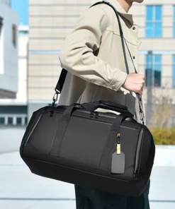 Alternative view of Large Capacity Travel Duffel Bag - Durable Oxford Cloth, Spacious & Stylish Overnight Sports Gym Bag with Multiple Compartments