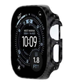 Alternative view of Cover Case For Apple Watch Ultra 2 3 49mm Accessories Hollow Hard PC Bumper Shell Protector iWatch Series Ultra 3 2 1 Protective