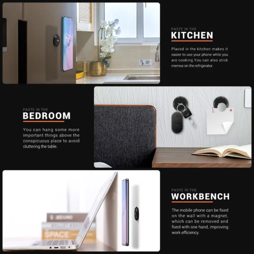 Magnetic Phone Holder with Strong Magnetic Hold for Car Air Vents - Image 4