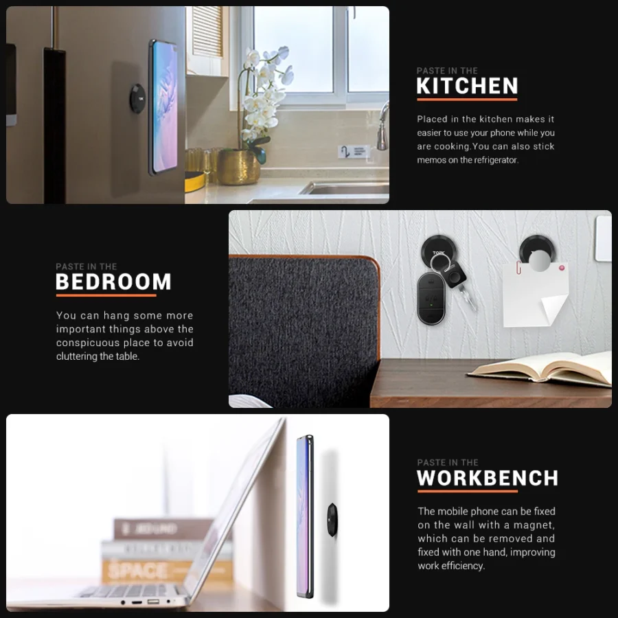 TOPK Magnetic Phone Holder for Car Air Vent Magnetic Phone Mount for Car,Car Phone Holder Mount for Cell Phones and Mini Tablets - Image 4