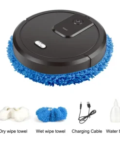 NEW Smart Sweeping and Mop Robot Vacuum Cleaner Dry and Wet Mopping Rechargeable Robot Home Appliance with Humidifying Spray