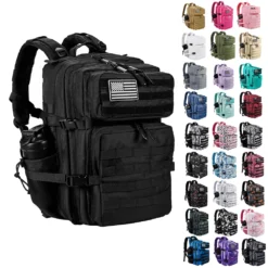 Tactical Backpack with Waterproof Material and Adjustable Sizes for Men and Women