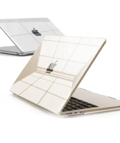 Laptop protective case suitable for MacBook Air 13 inch Case M3 A3113 M2 A2681, Hardshell Case for Mac Air 13.6, Crystal Clear