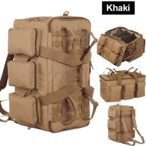 Tactical Duffel Bag with 55L Capacity for Camping and Travel - KK1