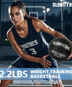 Alternative view of Weighted Training Heavy Basketball 2.2LBS Size 6-28.5''Indoor&Outdoor For Youth&Women Improving Handling Dribbling&Passing Skill