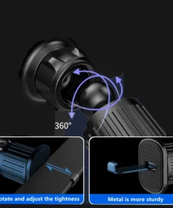 Alternative view of Gravity Car Phone Holder for 4.7-7 inch Mobile Phone Car Air Vent Phone Mount Universal Shockproof GPS Clip Smartphone Stand