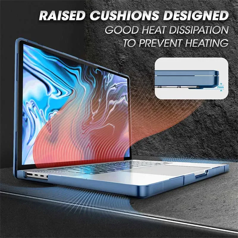 Hard Shell Protective Case with Shockproof Design for MacBook Pro 14 (2021-2025) - Image 6