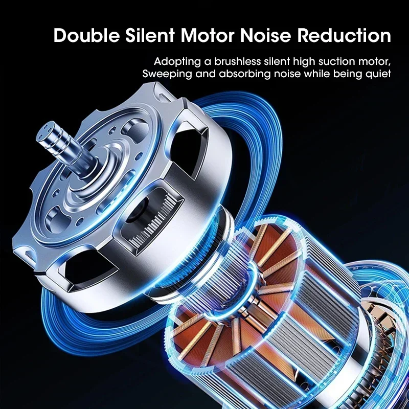 Intelligent Robot Vacuum Cleaner 2000Pa Strong Suction Sweep Mop Smart Mapping Anti Hair Tangle for Hard Floor Carpet Pet Hair - Image 6