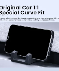 Alternative view of YZ For Tesla Model 3 Y Highland Juniper Car Phone Holder Air Vent Clip Mobile Cell Phone Stand In Car Liquid Silicone Air Outle