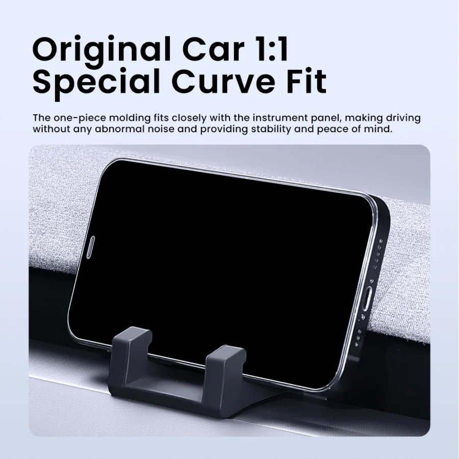 YZ For Tesla Model 3 Y Highland Juniper Car Phone Holder Air Vent Clip Mobile Cell Phone Stand In Car Liquid Silicone Air Outle - Image 2