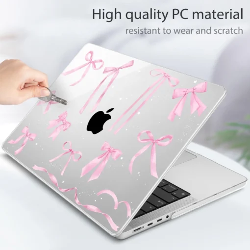 Crystal Flower Hard Case for MacBook Air and Pro 13/15 2023-2024 Models - Image 5