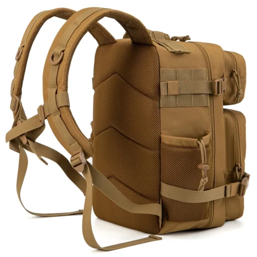 Tactical Backpack with MOLLE Design and Bottle Holder for Outdoor Fitness and Hiking - Image 3