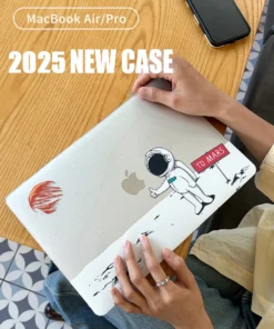 Laptop Case for MacBook Air 15.3 13 M4 Pro 13 M2 2022 Cover M1 2020 2025 M5 Pro 14 16 M4 2024 Hard Shell Shiny Print Case