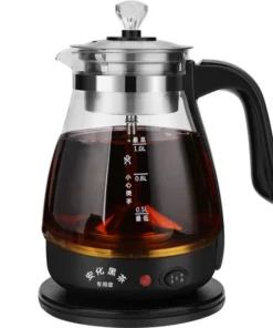 Tea Maker Glass Electric Steam Teapot Automatic Heat Preservation Samovar Kitchen Appliances Hot and Cool Kettle Tea Pot