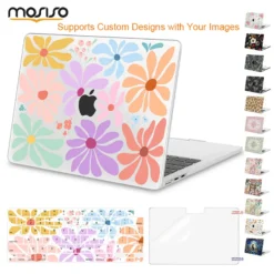 Laptop Case with Hard Cover for MacBook Air/Pro 11-16 Inch, Ideal for Students and Professionals