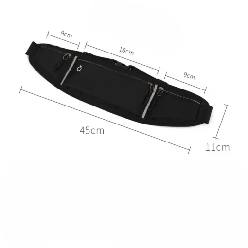 Waterproof Mini Waist Bag for Outdoor Sports with Adjustable Strap for Runners and Hikers - Image 4