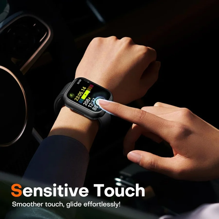 Glass+Cover For Apple Watch case 10 9 8 7 6 SE 5 iWatch Accessorie Screen Protector iWatch series 46mm 44mm 40mm 41 45mm 38 42mm - Image 6