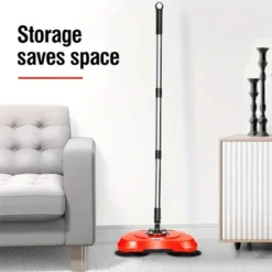 Alternative view of Hand Push Vacuum Cleaner with Mopping Function for Home and Office