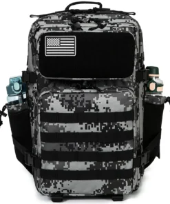 Alternative view of 45L Tactical Backpack survival Bag Hunting MOLLE Backpack GYM For Men EDC Outdoor Hiking Rucksack Witch Bottle Holder