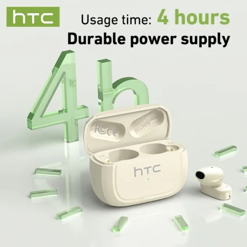 AI Translator Earbuds with Long Battery Life and Microphone for Sports Use - Image 2