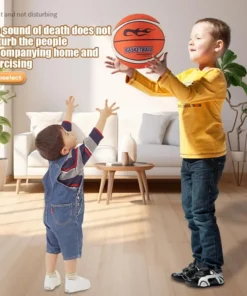 Alternative view of Silent Basketball - Silent Indoor Basketball, Mute Basketball | Low Noise Indoor Training Ball, Highly Elastic Practice Ball,