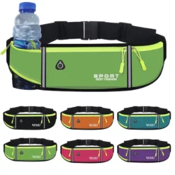 Running Waist Bag with Adjustable Belt for Men and Women for Gym, Jogging, and Cycling