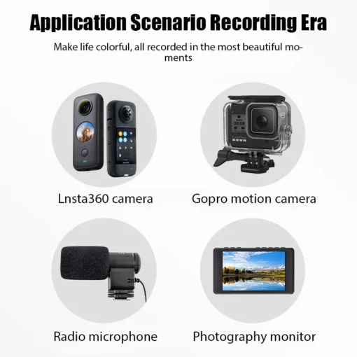 Ultra-Long Carbon Fiber Invisible Selfie Stick for Insta360 X3/X2, DJI Action 3, and GoPro Cameras - Image 5