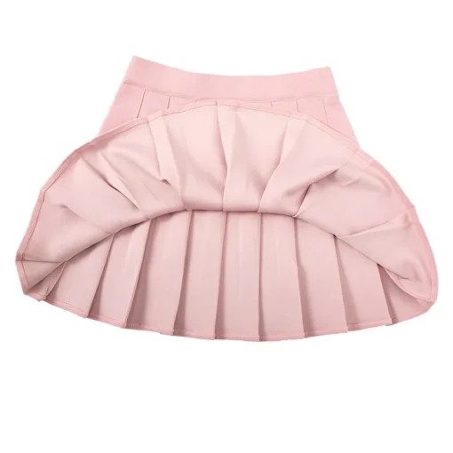 Pleated Mini Skirt with Elastic High Waist for Women - Image 5