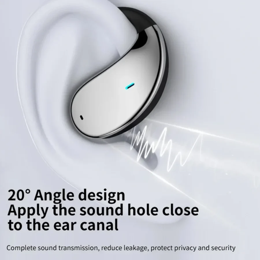 Bluetooth 5.4 Earphones AI Real Time Translation Headphones Support 144 Language Ear-hook Headsets HiFi Noise Reduction Earbuds - Image 4