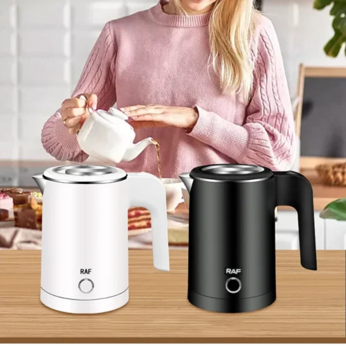 Alternative view of Travel Electric Kettle Tea Coffee 0.8L Stainless Steel Portable Water Boiler Pot For Hotel Family Trip Kitchen Smart Kettle Pot