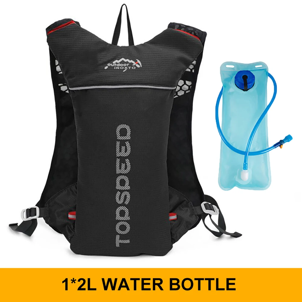 Black 2l Water Bag