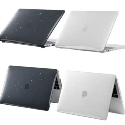 Alternative view of Bling Glitter Laptop Case for MacBook Pro 13 A1708 A2159 A2289 A2338 and Air 15 A2941, Plastic Hard Shell Cover