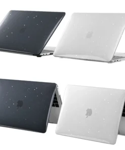 Alternative view of Bling Glitter Laptop case for MacBook Pro 13 Cover A1708 A2159 A2289 A2338 Pro 14 A2992 Plastic Hard Shell MacBook Air 15 A2941