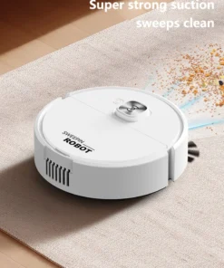 Alternative view of Mini Vacuum Cleaner 3-in-1 Robot Vacuum Cleaner Intelligent Sweeping Robot Household Dust Sweeping Mopping for Home Floor Carpet