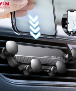 Gravity Car Phone Holder Air Vent Mount Cell Phone Holder in Car Mobile Support For iPhone 13 12 Xiaomi Universal GPS Stand