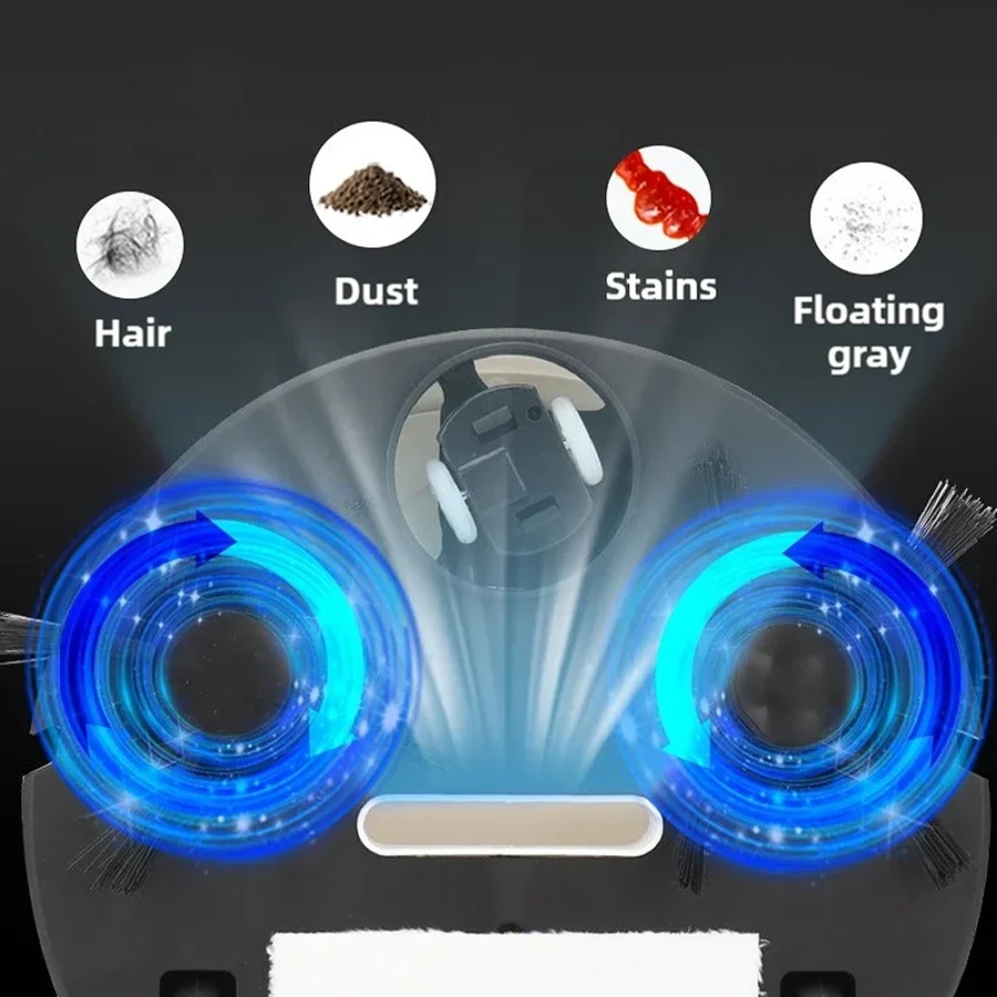 Mini Vacuum Cleaner Household Smart Sweeping Robot Suction Moving 3-in-1 Cleaning Tools Gift Mopping Machine Portable - Image 4