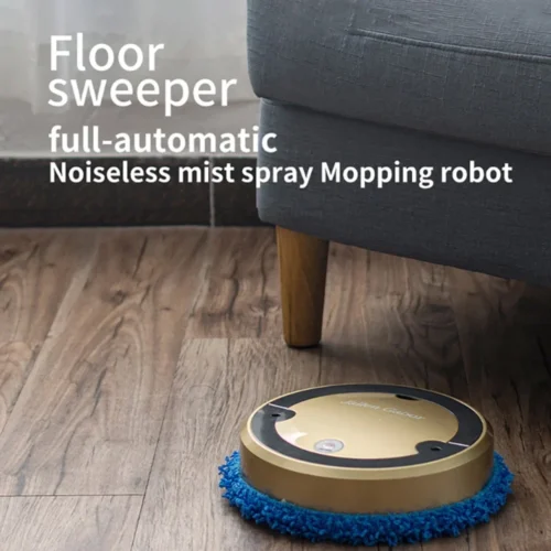 Alternative view of New Mopping with Sprayer Machine Wet and Dry Smart Home Floor Sweeping Automatic Electric Floor Mops Floor Steam Cleaner Robot