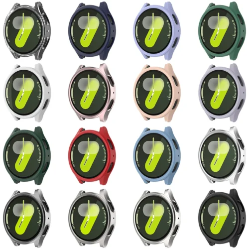 Alternative view of PC Case for Samsung Galaxy Watch 7 40mm 44mm Smartwatch Cover Protective Hollow Bumper All-Around for Galaxy Watch 7 Accessories