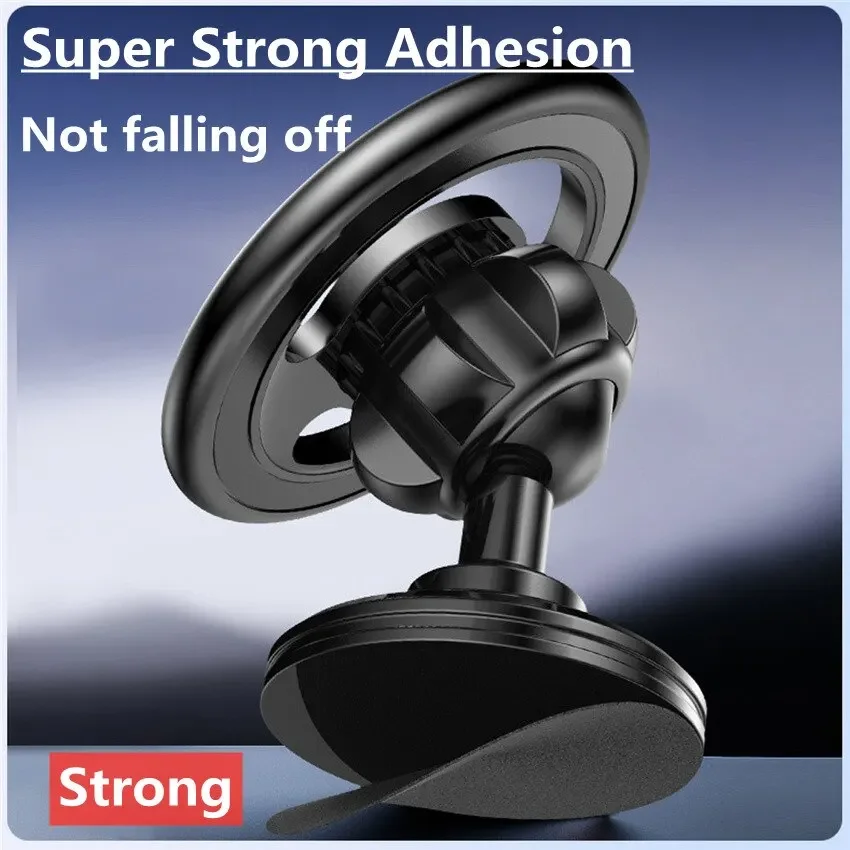 Magnetic Car Phone Holder Stand Magnet Car Mount Support GPS Mobile Bracket in Car For Macsafe iPhone 15 14 13 12 Samsung Xiaomi - Image 6