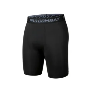 Men's Compression Tights with Cool Dry Technology for Athletic Workouts - black shorts, S