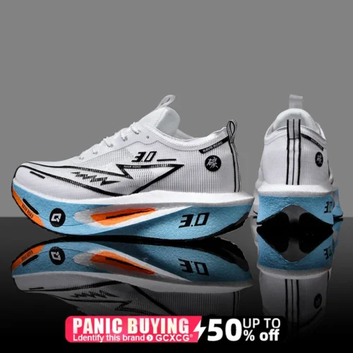 Alternative view of Running Shoes Speciality Carbon Board Marathon Men Sports Breathable Lightweight Women's Comfortable Athletic Nonskid Sneakers