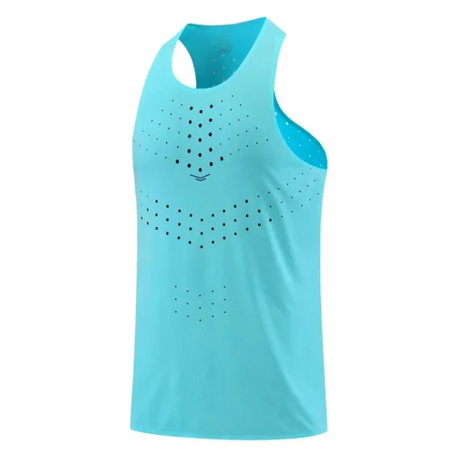 Athletic Tank Top with Moisture-Wicking Fabric for Men and Women - Image 3