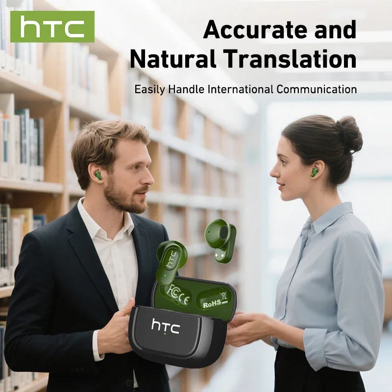 AI Translator Earbuds with Long Battery Life and Microphone for Sports Use - Image 6